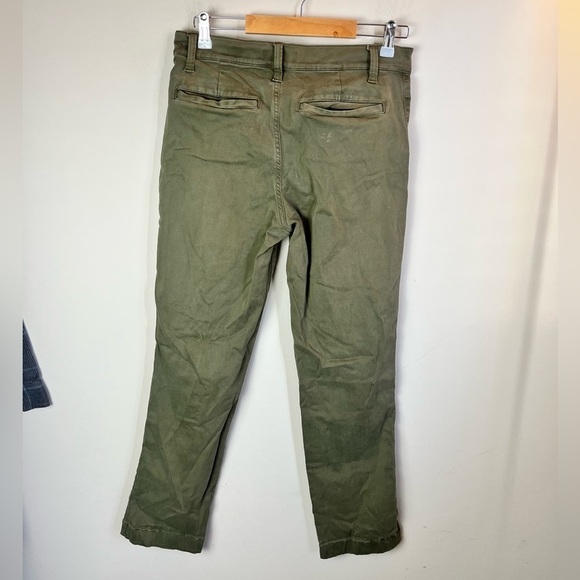 LUCKY BRAND Khaki Green Pants  Size 4/27 - Picture 3 of 6